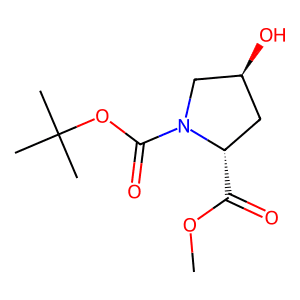 1-tert-Butyl 2-methyl (2R,4S)-4-hydroxypyrrolidine-1,2-dicarboxylate