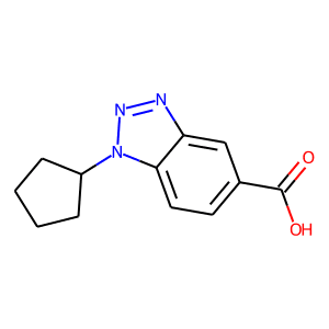 1-Cyclopentyl-1,2,3-benzotriazole-5-carboxylic acid