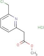 Methyl 2-[6-(chloromethyl)-2-pyridyl]acetate hydrochloride