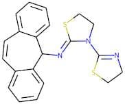 N-(3-(4,5-Dihydrothiazol-2-yl)thiazolidin-2-ylidene)-5H-dibenzo[a,d][7]annulen-5-amine