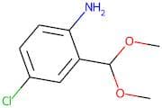 4-Chloro-2-(dimethoxymethyl)aniline