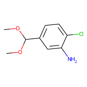 2-Chloro-5-(dimethoxymethyl)aniline
