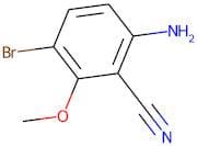 6-Amino-3-bromo-2-methoxybenzonitrile