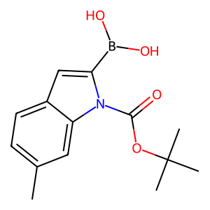6-Methyl-1H-indole-2-boronic acid, N-BOC protected
