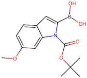 6-Methoxy-1H-indole-2-boronic acid, N-BOC protected