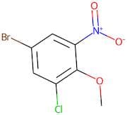 5-Bromo-1-chloro-2-methoxy-3-nitrobenzene