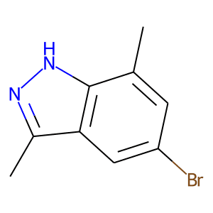 5-Bromo-3,7-dimethyl-1H-indazole
