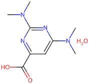 2,6-Bis(dimethylamino)pyrimidine-4-carboxylic acid monohydrate
