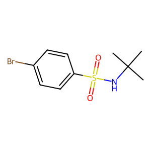 4-Bromo-N-(tert-butyl)benzenesulphonamide
