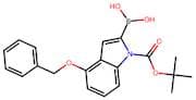 4-Benzyloxyindole-2-boronic acid, N-BOC protected
