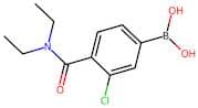 3-Chloro-4-(N,N-diethylcarbamoyl)benzeneboronic acid