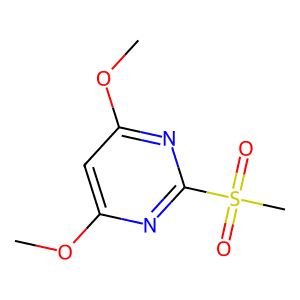 4,6-Dimethoxy-2-(methylsulphonyl)pyrimidine
