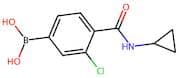 3-Chloro-4-(cyclopropylcarbamoyl)benzeneboronic acid