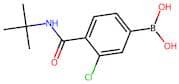 3-Chloro-4-(N-tert-butylcarbamoyl)benzeneboronic acid