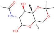 2-Acetamido-2-deoxy-4,6-O-isopropylidene-D-glucopyranose
