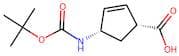 (1R,4S)-(-)-4-Aminocyclopent-2-ene-1-carboxylic acid, N-BOC protected
