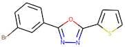 2-(3-Bromophenyl)-5-(thien-2-yl)-1,3,4-oxadiazole