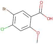 5-Bromo-4-chloro-2-methoxybenzoic acid