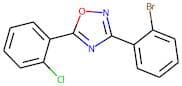 3-(2-Bromophenyl)-5-(2-chlorophenyl)-1,2,4-oxadiazole