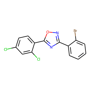3-(2-Bromophenyl)-5-(2,4-dichlorophenyl)-1,2,4-oxadiazole