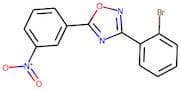 3-(2-Bromophenyl)-5-(3-nitrophenyl)-1,2,4-oxadiazole