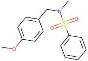 N-(4-Methoxybenzyl)-N-methylbenzenesulphonamide
