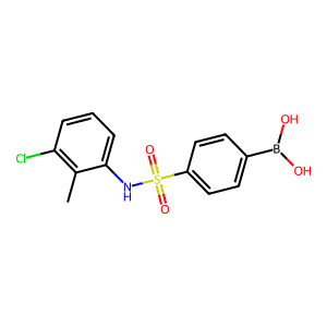 4-[(3-Chloro-2-methylphenyl)sulphamoyl]benzeneboronic acid