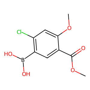 2-Chloro-4-methoxy-5-(methoxycarbonyl)benzeneboronic acid
