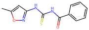 N-[(5-Methyl-1,2-oxazol-3-yl)carbamothioyl]benzamide