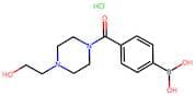 4-{[4-(2-Hydroxyethyl)piperazin-1-yl]carbonyl}benzeneboronic acid hydrochloride