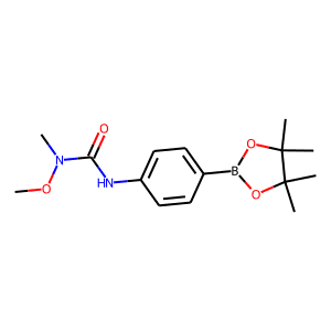 4-{[Methoxy(methyl)carbamoyl]amino}benzeneboronic acid, pinacol ester