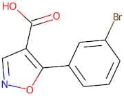 5-(3-Bromophenyl)isoxazole-4-carboxylic acid