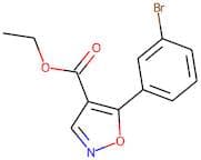 Ethyl 5-(3-bromophenyl)isoxazole-4-carboxylate