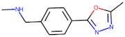 2-{4-[Methyl(aminomethyl)]phenyl}-5-methyl-1,3,4-oxadiazole
