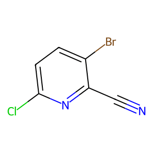 3-Bromo-6-chloropyridine-2-carbonitrile