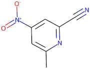 6-Methyl-4-nitropyridine-2-carbonitrile