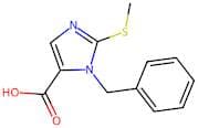 1-Benzyl-2-(methylthio)-1H-imidazole-5-carboxylic acid