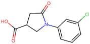 1-(3-Chlorophenyl)-5-oxopyrrolidine-3-carboxylic acid