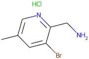 2-(Aminomethyl)-3-bromo-5-methylpyridine hydrochloride