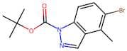 5-Bromo-4-methyl-1H-indazole, N1-BOC protected