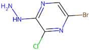 5-Bromo-3-chloro-2-hydrazinopyrazine