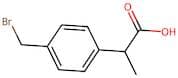 2-[4-(Bromomethyl)phenyl]propanoic acid