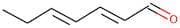 (2E,4E)-Hepta-2,4-dienal