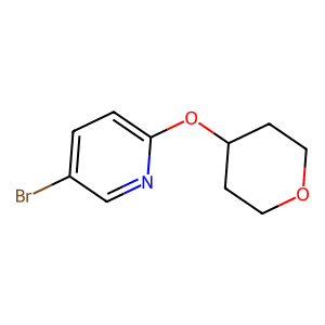 5-Bromo-2-[(tetrahydro-2H-pyran-4-yl)oxy]pyridine