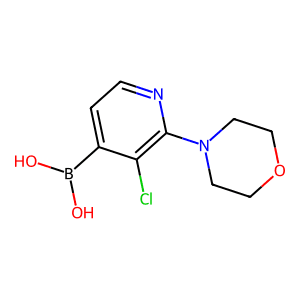 3-Chloro-2-(morpholin-4-yl)pyridine-4-boronic acid