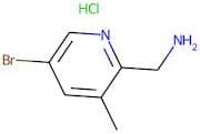 2-(Aminomethyl)-5-bromo-3-methylpyridine hydrochloride