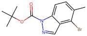 4-Bromo-5-methyl-1H-indazole, N1-BOC protected