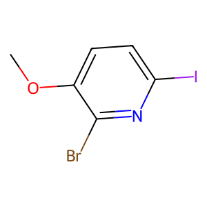 2-Bromo-6-iodo-3-methoxypyridine