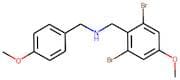 N-[(2,6-Dibromo-4-methoxy-phenyl)methyl]-1-(4-methoxyphenyl)methanamine
