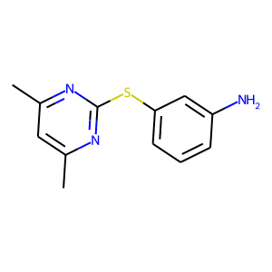 3-[(4,6-Dimethylpyrimidin-2-yl)sulphanyl]aniline